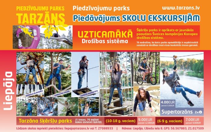 Dodies ar klasi ekskursijā!