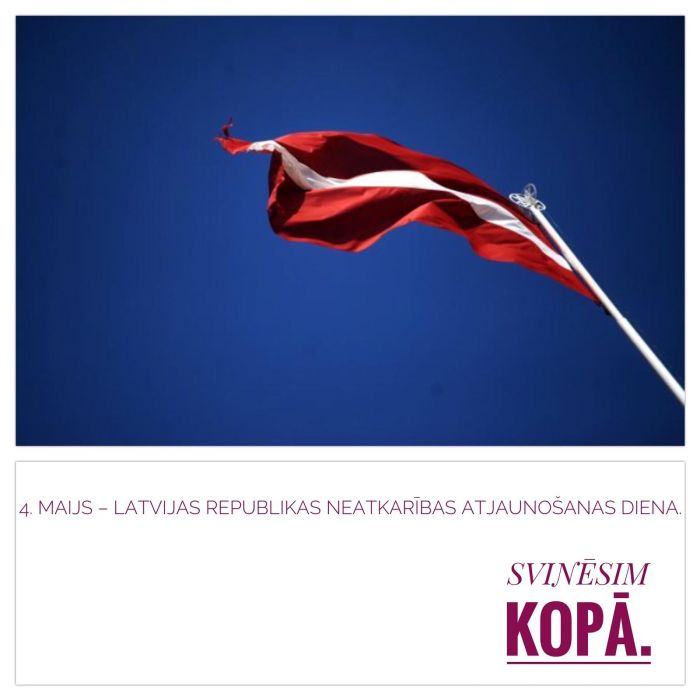 Sveicam LATVIJU!