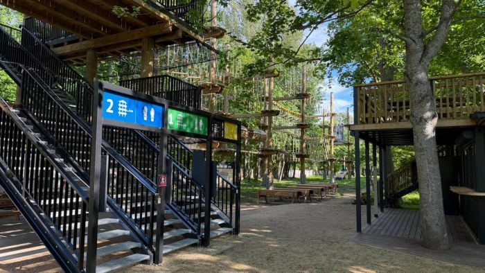 A new Tarzan park has opened in Liepāja!